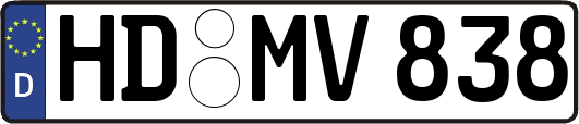 HD-MV838