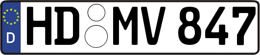 HD-MV847