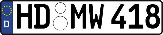 HD-MW418