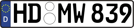 HD-MW839
