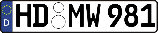HD-MW981