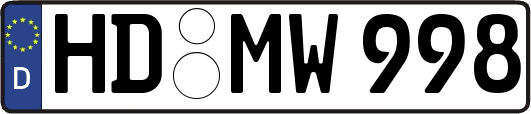 HD-MW998