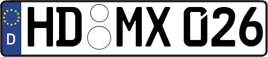 HD-MX026