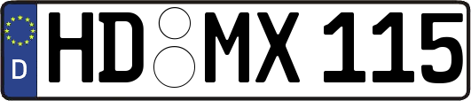 HD-MX115