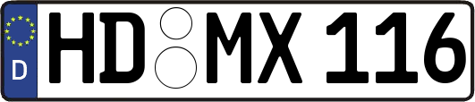 HD-MX116