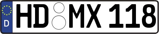 HD-MX118