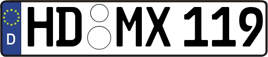 HD-MX119