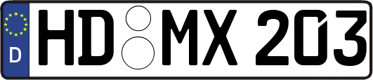 HD-MX203