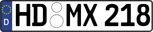 HD-MX218