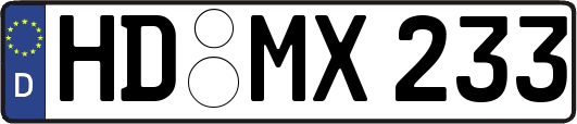 HD-MX233