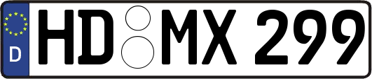 HD-MX299