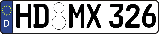 HD-MX326