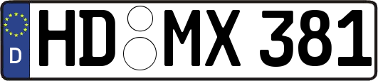 HD-MX381