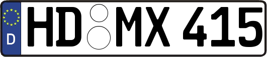 HD-MX415