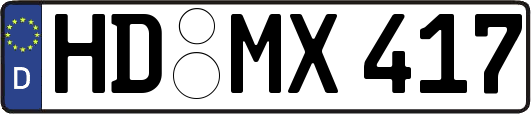 HD-MX417
