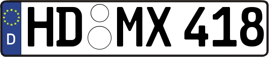 HD-MX418