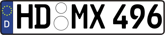 HD-MX496