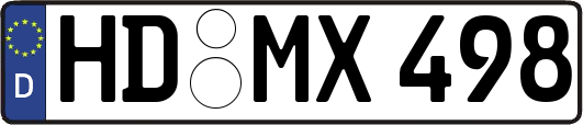 HD-MX498