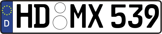HD-MX539