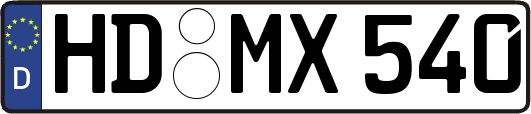 HD-MX540