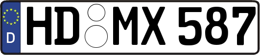 HD-MX587