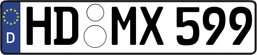HD-MX599
