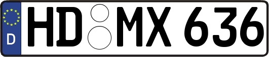 HD-MX636