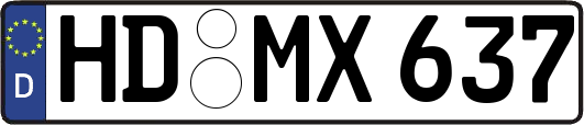 HD-MX637