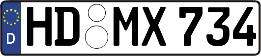 HD-MX734