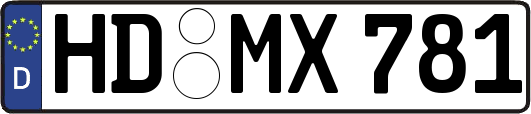 HD-MX781