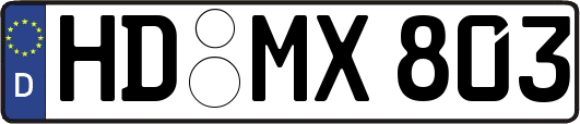 HD-MX803