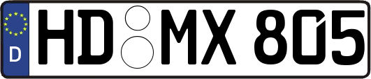 HD-MX805