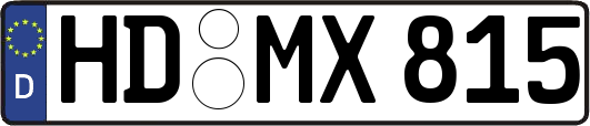 HD-MX815