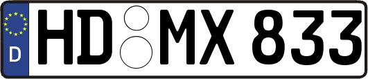 HD-MX833