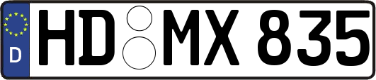 HD-MX835