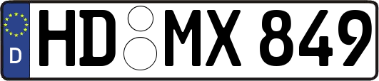 HD-MX849