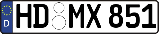 HD-MX851