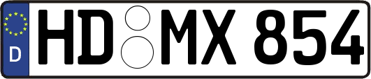 HD-MX854