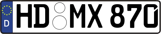 HD-MX870