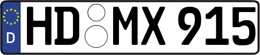 HD-MX915