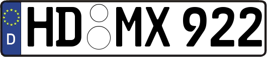 HD-MX922