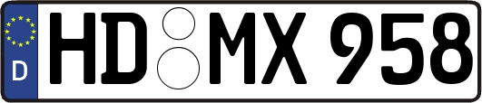 HD-MX958