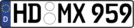 HD-MX959