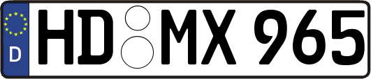 HD-MX965