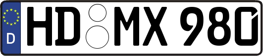 HD-MX980
