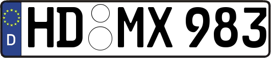 HD-MX983