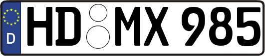 HD-MX985