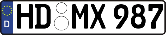 HD-MX987