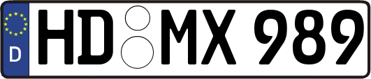 HD-MX989