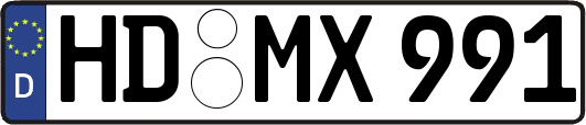 HD-MX991